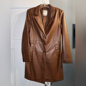 Abercrombie & Fitch Vegan Leather Jacket